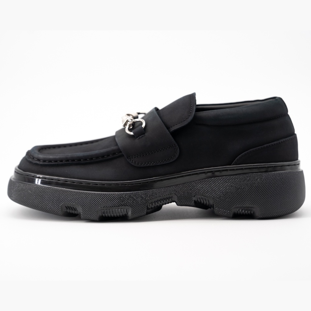 size 41 (8us) - Burberry Wire Creeper Black grey Clamp On - Picture 5 of 13